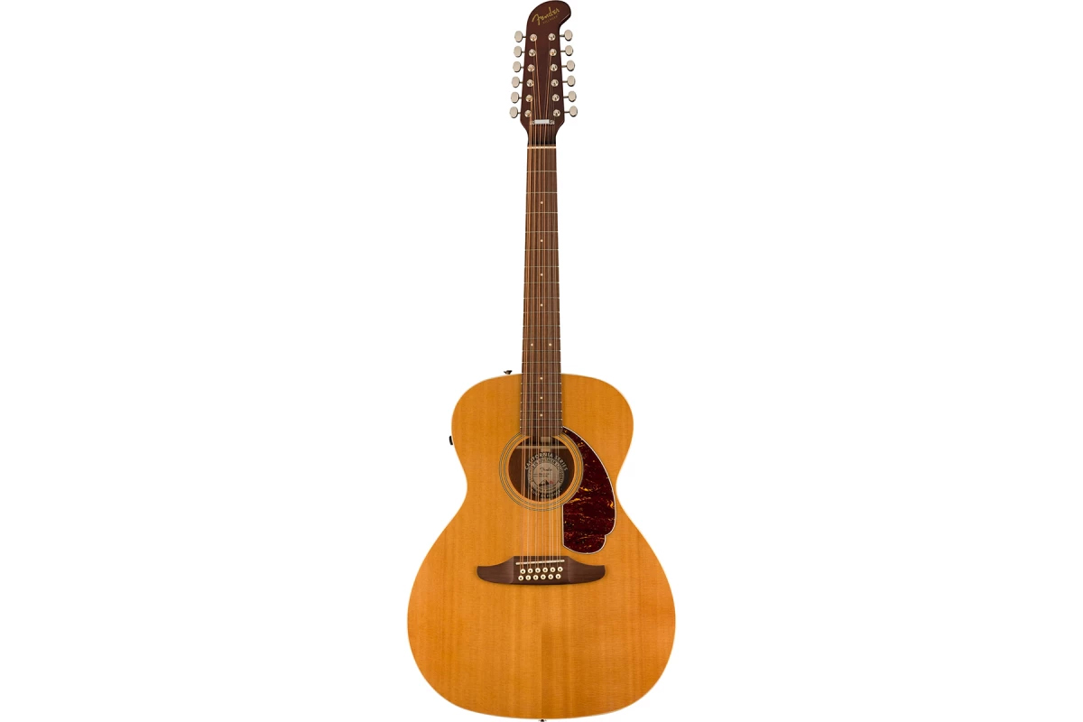 12-струнная электроакустическая гитара FENDER VILLAGER 12-STRING AGED ...