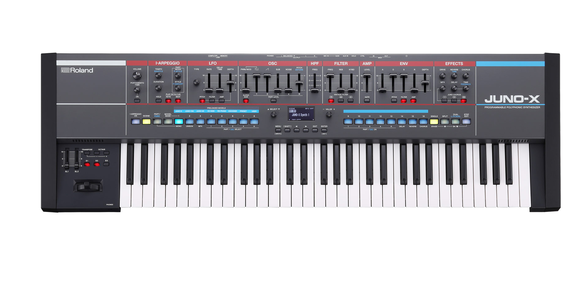 Синтезатор Roland JUNO-X - купить в Одессе, Киеве, Украине | Артикул ...