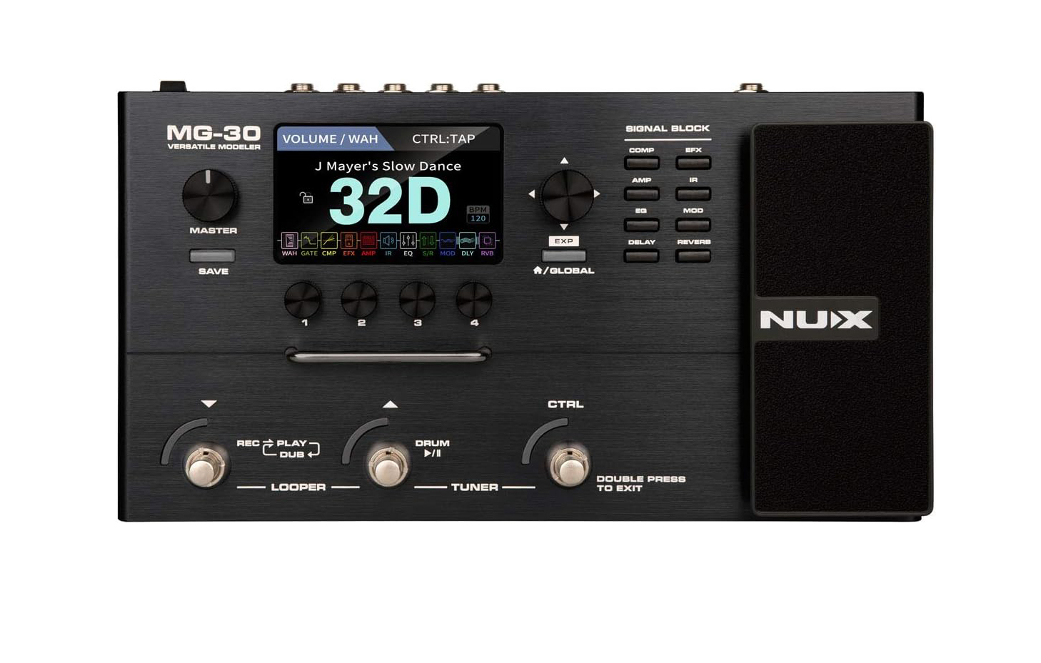 Гитарный процессор эффектов NUX MG-30 - купить в Одессе, Киеве, Украине ...