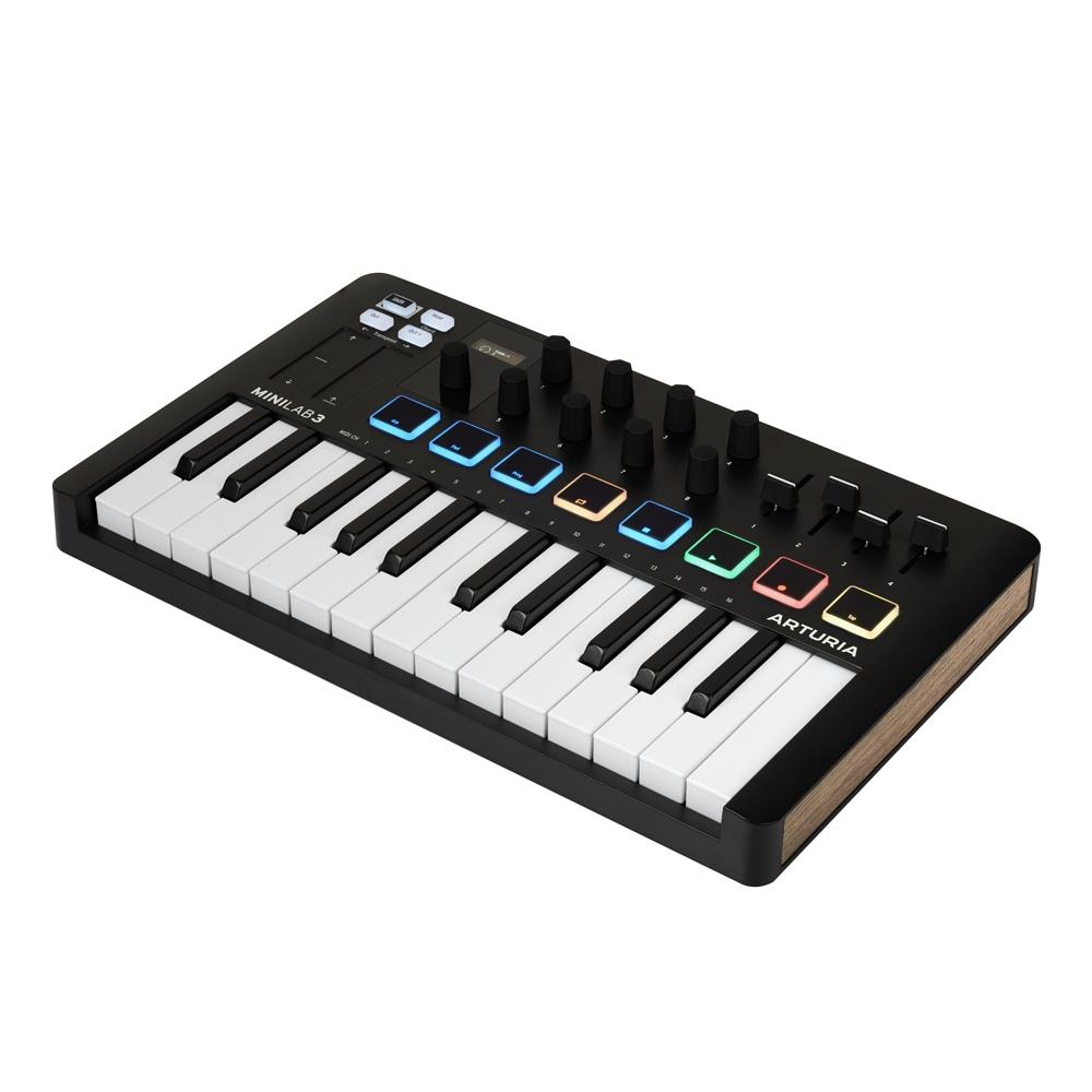 MIDI-клавиатура Arturia MiniLab 3 Black Edition + Arturia Analog Lab V ...