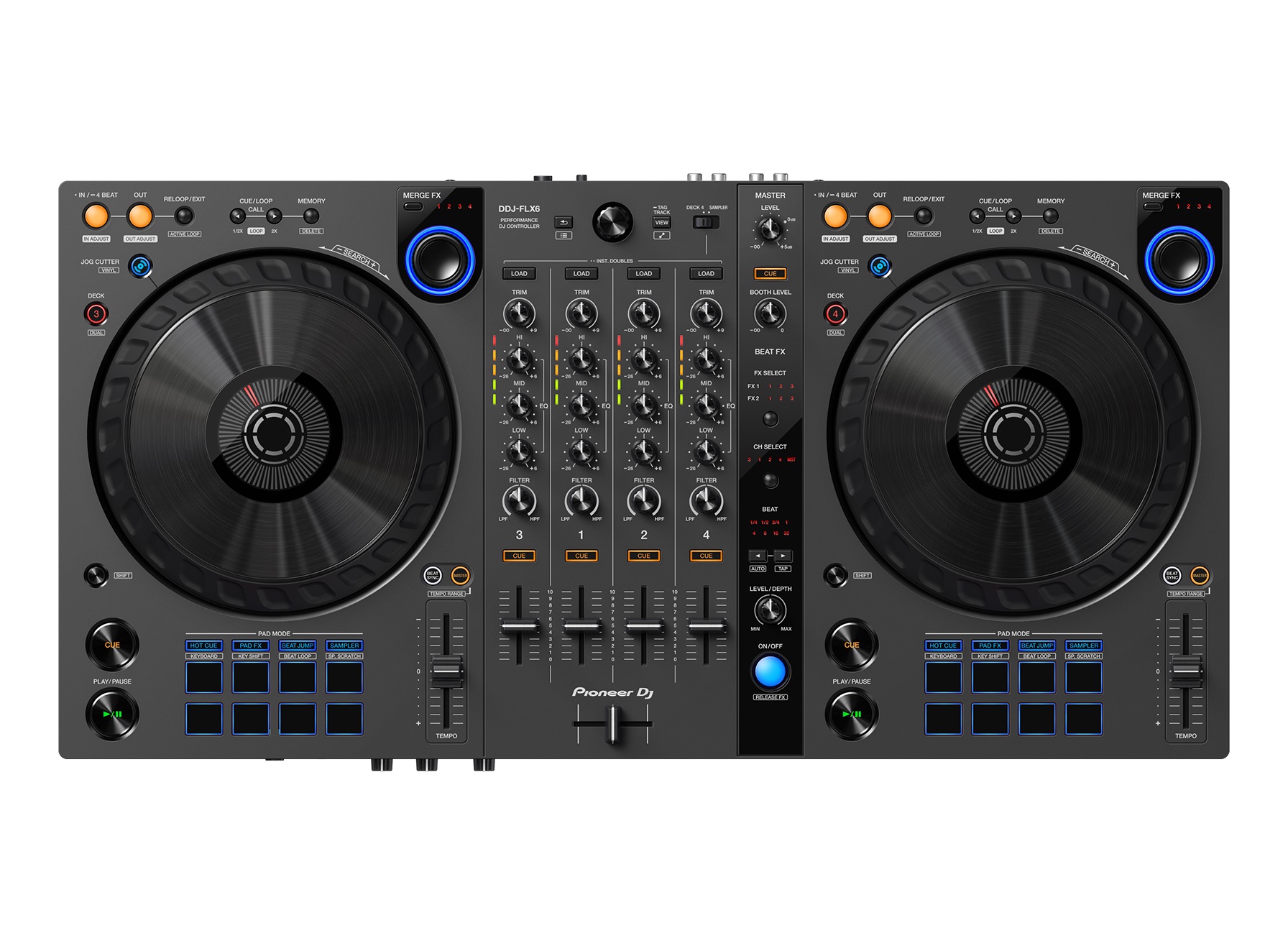 DJ-контроллер PIONEER DDJ-FLX6-GT - купить в Одессе, Киеве, Украине ...