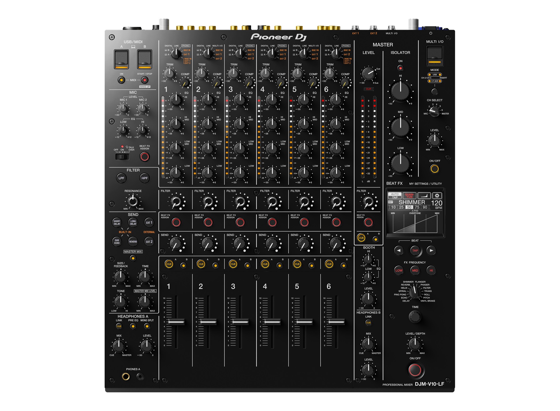 DJ-микшер PIONEER DJM-V10-LF - купить в Одессе, Киеве, Украине | Артикул  155589 - 4Club