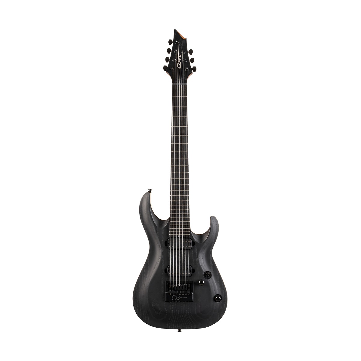 Семиструнная электрогитара CORT KX707 EVERTUNE (OPEN PORE BLACK ...