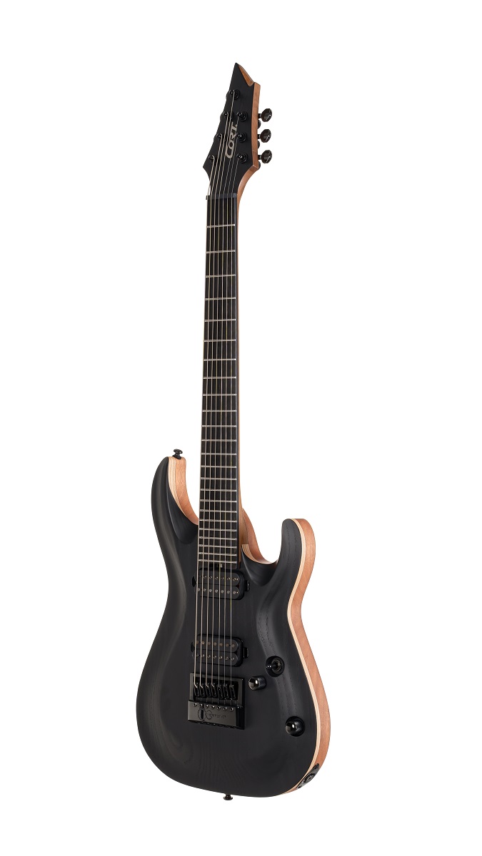 Семиструнная электрогитара CORT KX707 EVERTUNE (OPEN PORE BLACK ...