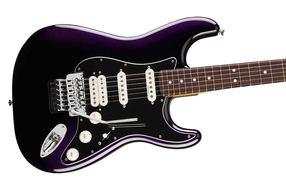 ギター player stratocaster with Floyd Rose Электрогитара FENDER PLAYER STRATOCASTER HSS w/FLOYD ROSE PF 3TSB