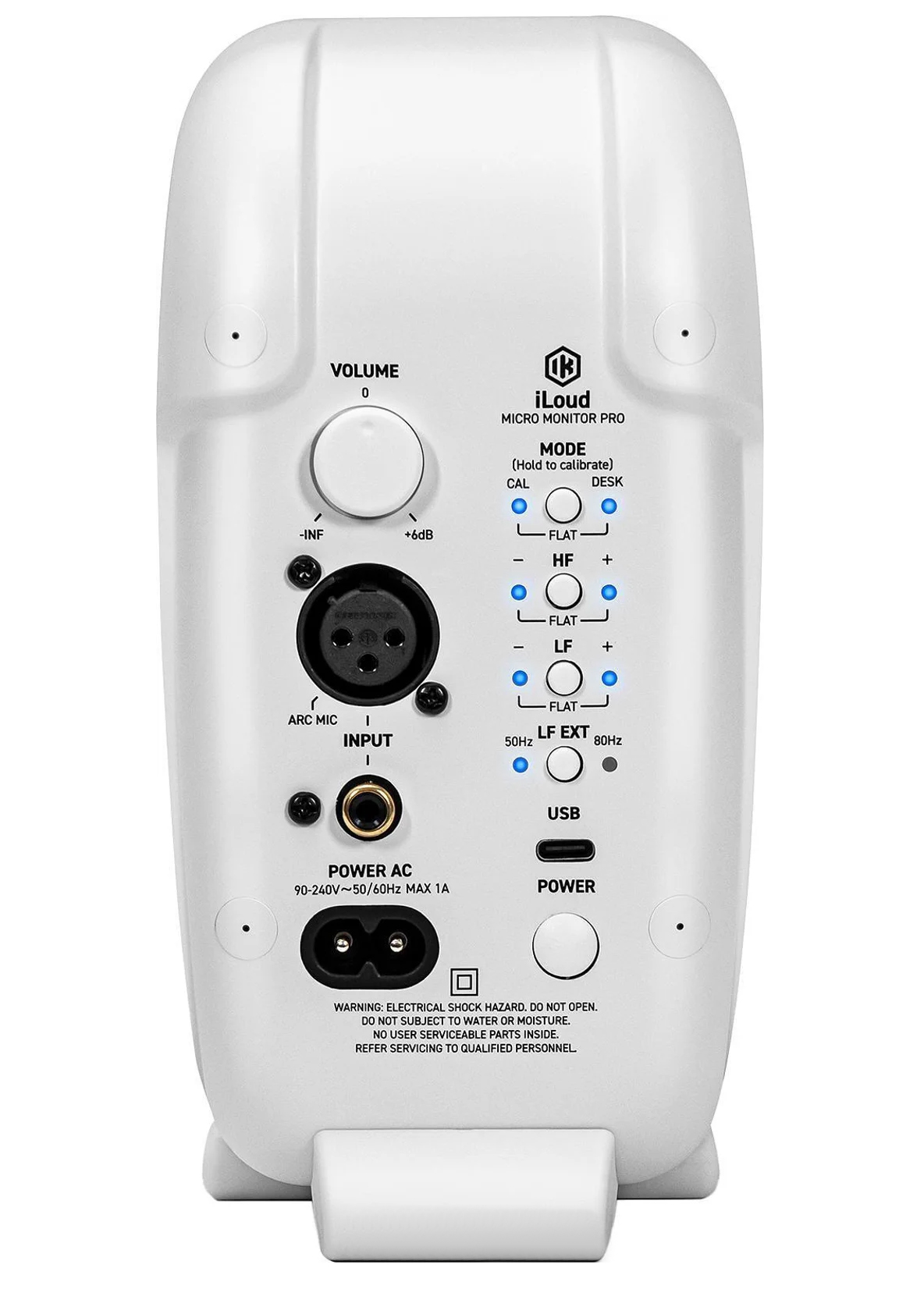 IK Multimedia iLoud Micro Monitor Pro 白 Студійні монітори IK MULTIMEDIA iLoud Micro Monitor Pro - White