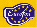 Eurofon logo Eurofon logo