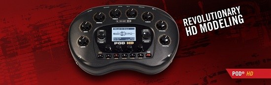 Процессор эффектов для электрогитары LINE 6 PODHD Bean