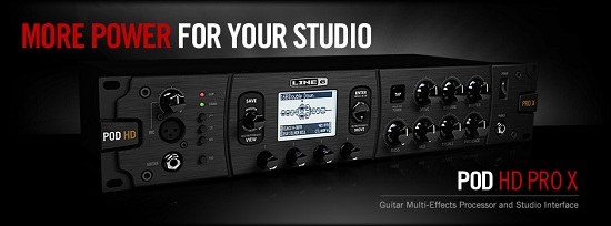 Процессор для электрогитары LINE 6 PODHD Pro X