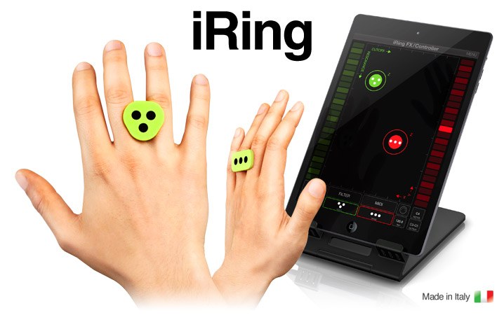 MIDI-контроллер IK MULTIMEDIA IRING White