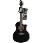 Вестерн гитара с датчиком STAGG SW306CETU-BK, фото 