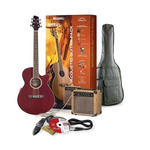 Вестерн гитара в комплекте с комбо-усилителем STAGG SW206-TR P3 EU