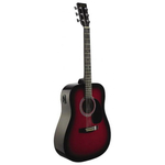 Вестерн гітара з датчиком STAGG SW201RDS-VT, image 