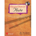 CLASSICAL DUETS FOR FLUTE BK/CD HALLEONARD 44001508