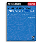 CLASSICAL STUDIES FOR PICK STYLE GUITAR CD HALLEONARD 50449440