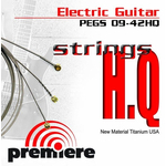 Струны  PREMIERE STRINGS  PEGS09-42HQ