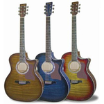 Акустическая гитара MAXTONE WGC400 TBK