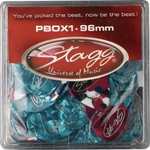 Медиаторы целлулоидные Stagg PBOX1-96