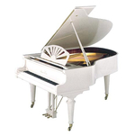 Рояль August Foerster 190 White polished with bench