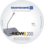 Программное обеспечение Beyerdynamic MCW-D 200 MU Voting 4.x
