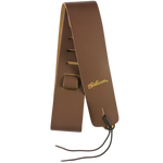 Гитарный ремень GIBSON ASGG-L020 SOFT LEATHER 2 1/2' STRAP - BROWN