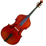 Контрабас Gliga D-bass 1/4 Gems (carved back)