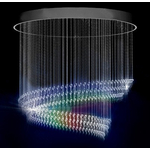 Оптоволоконная  люстра Fiber optic L005