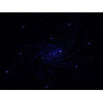 Панель "Галактика" Fiber optic S-02