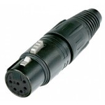 Разьем Neutrik NC6FX-B