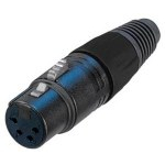 Разъём Neutrik NC4FX-B