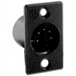 Разъём Neutrik NC5MP-B