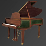 Рояль Julius Bluthner BLU S6 Walnut tree/leather