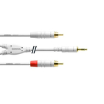 Кабель Y-адаптер CORDIAL CFY 1,5 WCC-SNOW