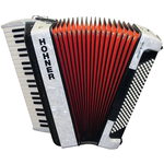Аккордеон HOHNER BravoIII120 White