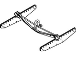 Рама для подвеса линейного массива D.A.S. Audio AX-EVENT208