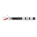 Кабель DMX Roxtone DMX025, 2х0.25 кв. мм, вн. диаметр 5.5 мм, 100 м