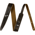 ​Ремень для гитары FENDER 2' DISTRESSED LEATHER STRAP BLACK