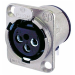 Панельное гнездо Neutrik NC3FD-H