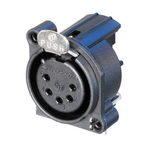 Профессиональный панельный разъем Neutrik NC5FAV