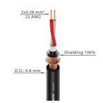 Кабель микрофонный Roxtone MC240