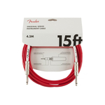Кабель инструментальный FENDER CABLE ORIGINAL SERIES 15' FRD, фото 
