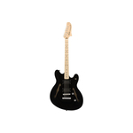 Гитара полуакустическая SQUIER by FENDER AFFINITY SERIES STARCASTER MAPLE FINGERBOARD BLACK, фото 
