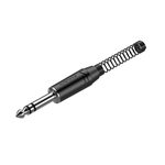 Разъем Roxtone RJ3PP-BN Jack 6.3mm (stereo)