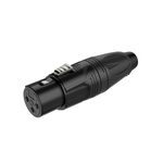 Разъем Roxtone RX3F-BS XLR female (мама)
