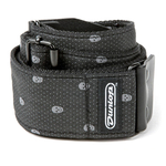 Гитарный ремень DUNLOP D6707 Jacquard Grey Skull Strap