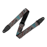 Гітарний ремінь LEVY'S MP2DU-001 2″ Down Under Series Poly Guitar Strap - Bird and Snake