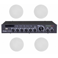 Комплект звука DV audio DMA1204CMG6W для помещения до 120 м.кв