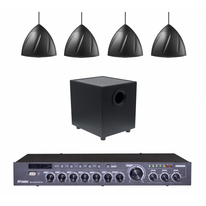 Комплект звука DV audio DMA180SUB8Т4PS502TB для помещения до 120 м.кв