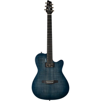 Гібридна (електро- / акустична) гітара Godin A6 Ultra Denim Blue Flame (047963)