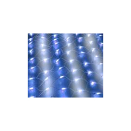 LED шторы синие сетка 2,5х2,5 480LED, фото 